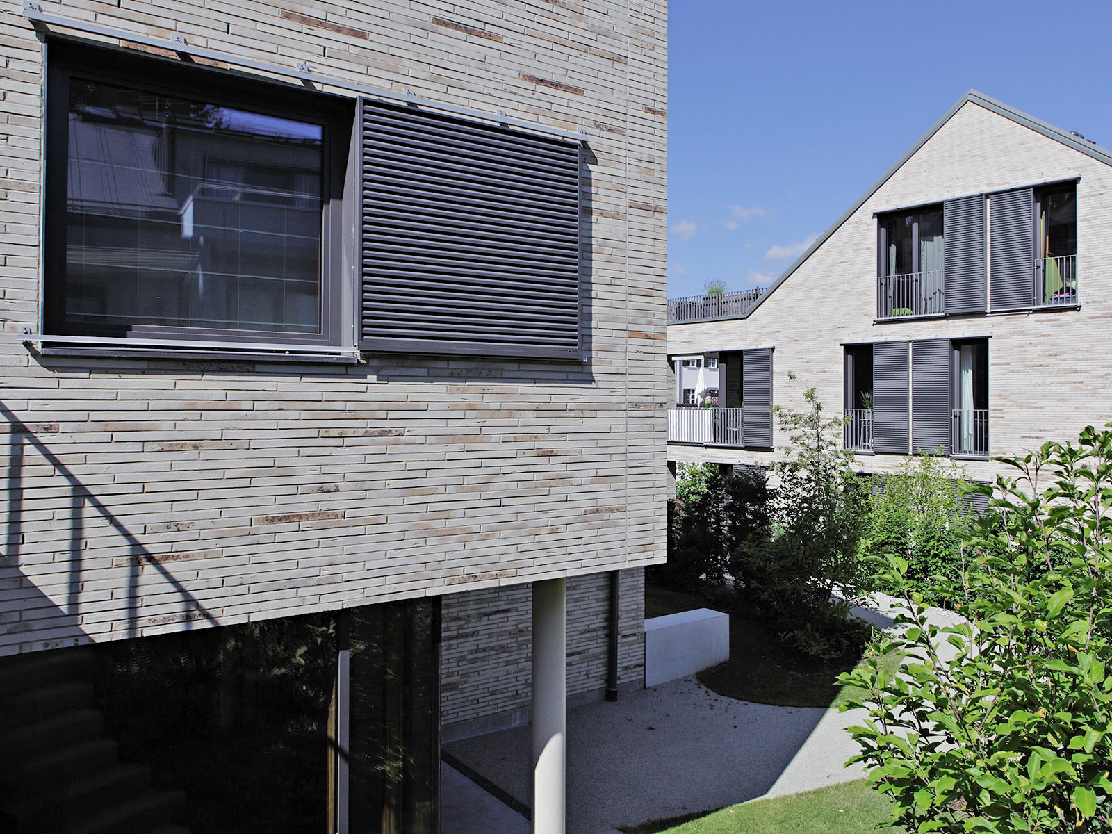 Schiebeläden aus Aluminium